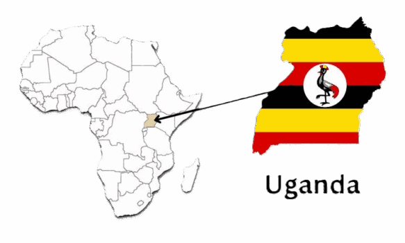 Uganda in Afrika