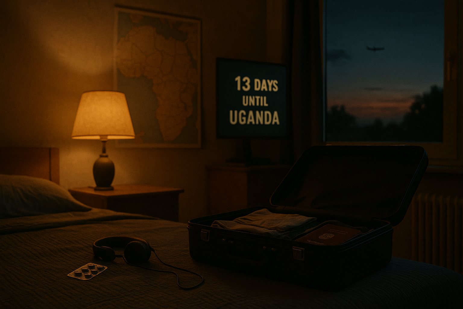 Noch 13 Tage bis Uganda – zwischen Vorfreude, Chaos und Mittelohrentzündung