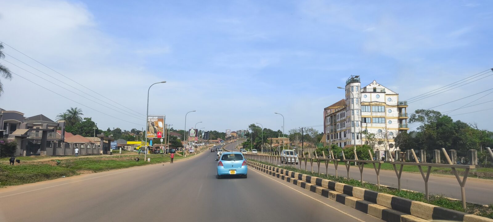 Road in Entebbe