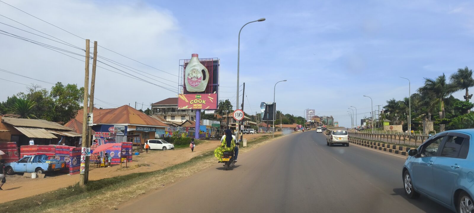 Road in Entebbe