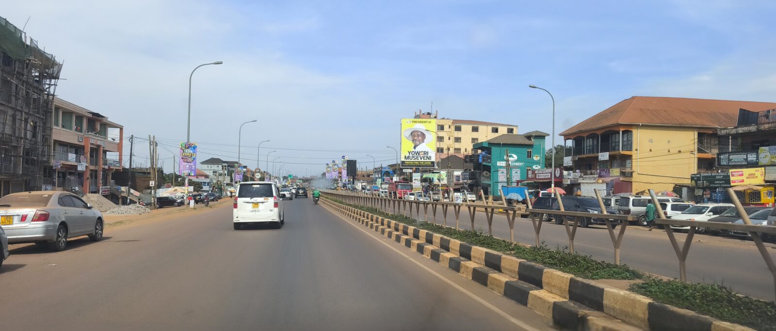 Road in Entebbe