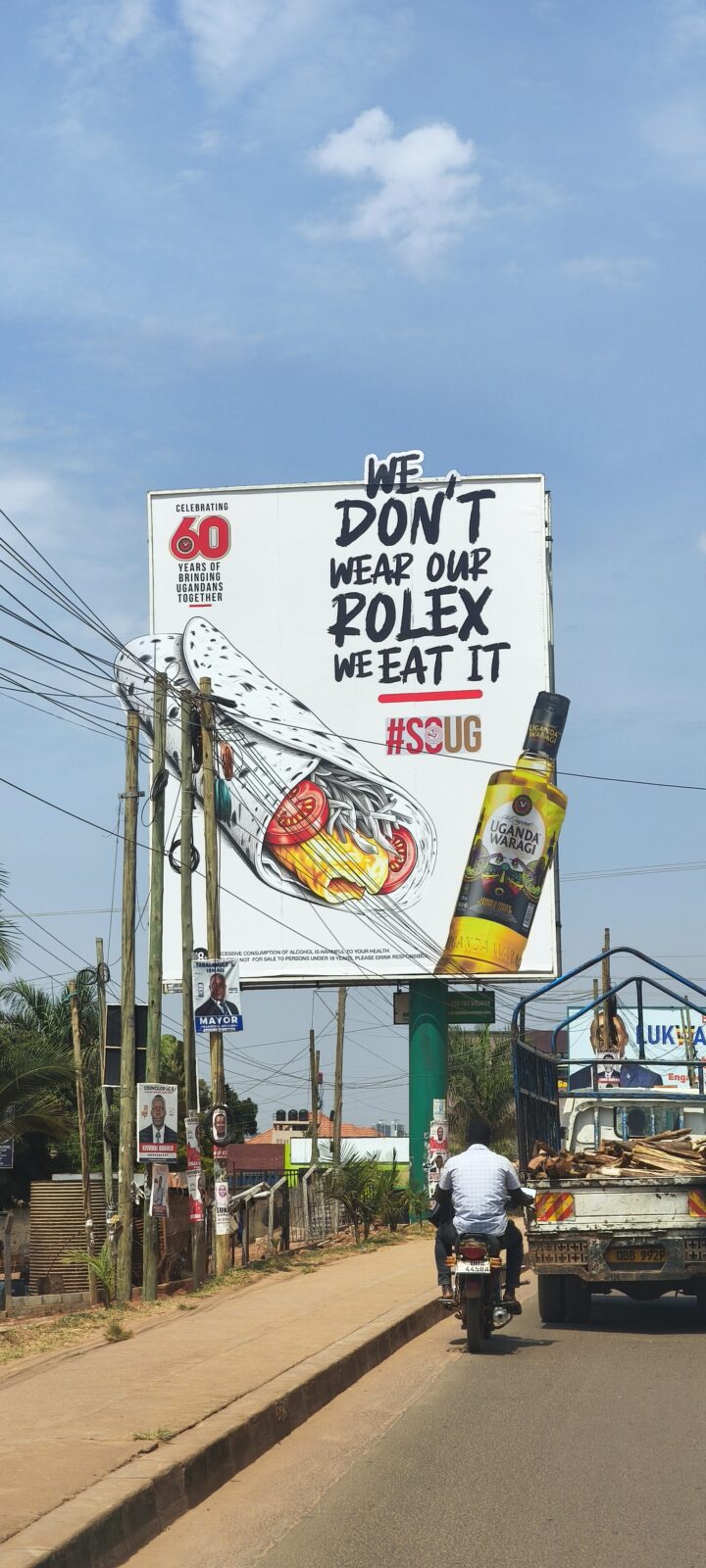 We Don't Wear Our Rolex We Eat It